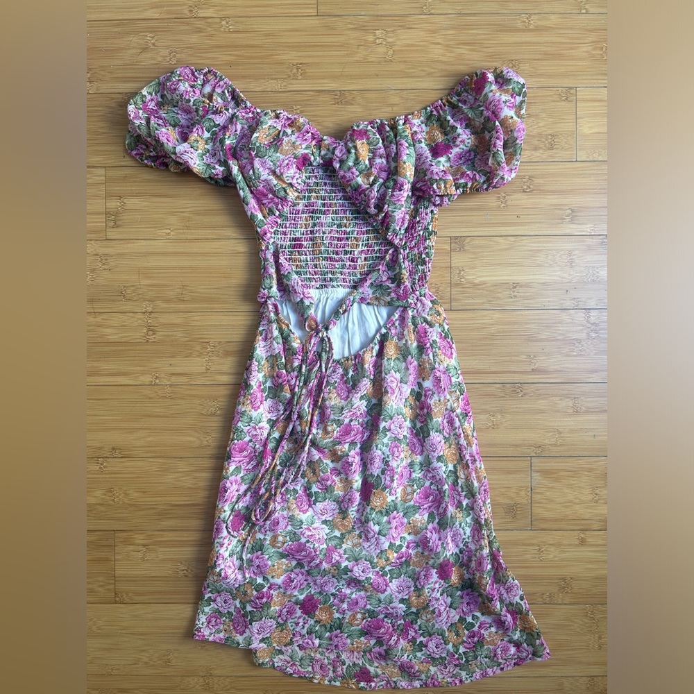 Princess Polly Pink Floral Mini Dress